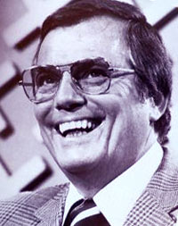 Peter Marshall of the Hollywood Squares