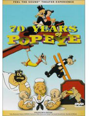 Popeye cartoonson DVD