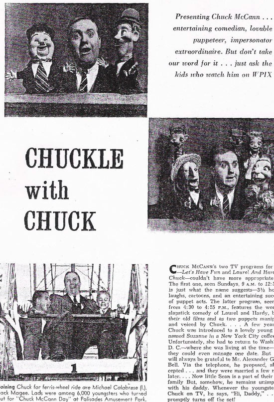 Chuck McCann article