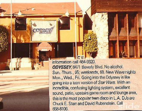 The Odyssey 1 night club in LA