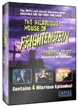 Hilarious House of Frightenstein on DVD