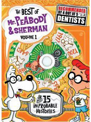 Peabody & Sherman cartoons on DVD