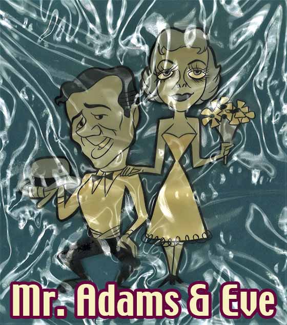 MR. ADAMS & EVE 1950s sitcom