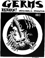 Germs flyer / Darby Crash