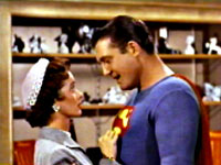 George Reeves and Noel Neill